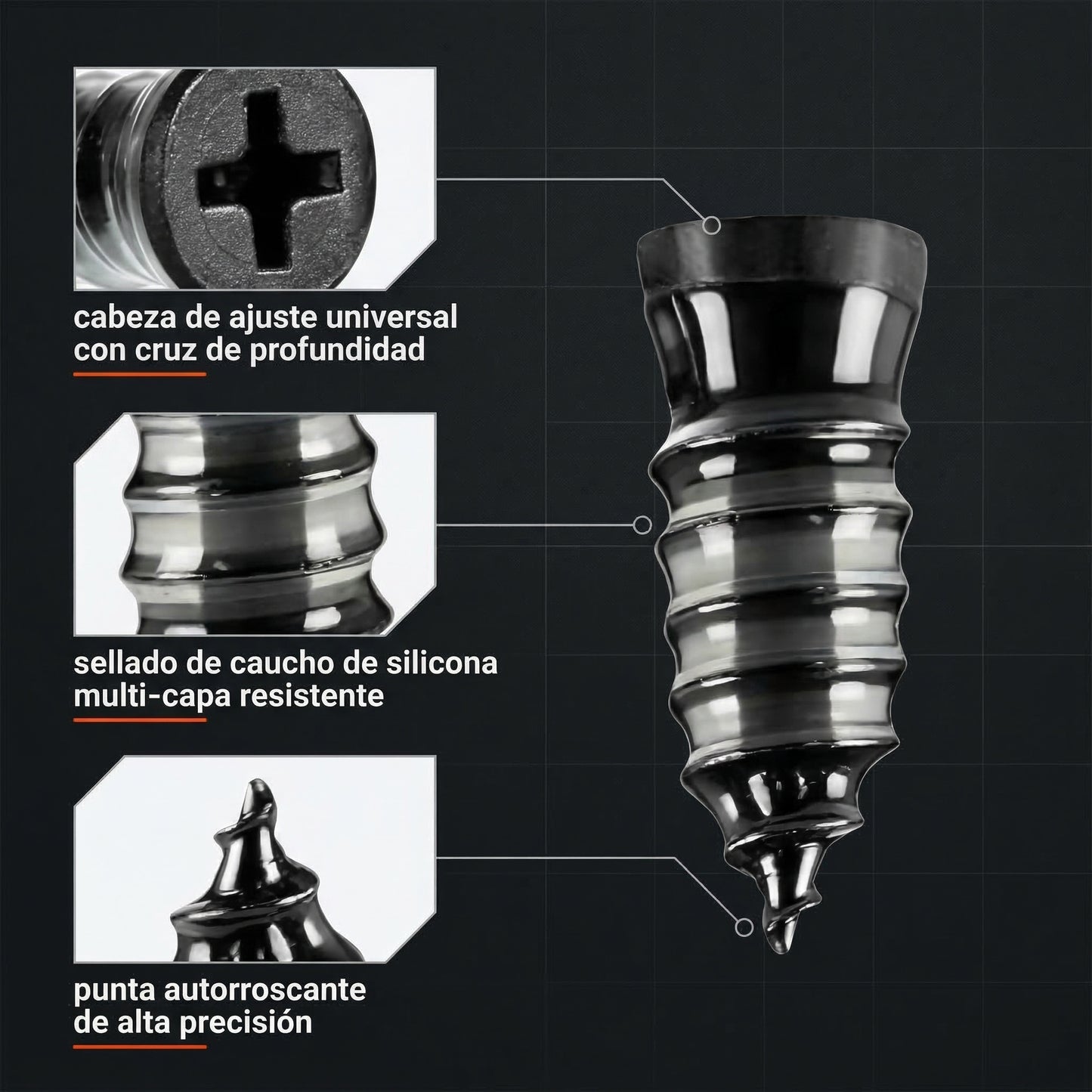 Kit FixGo™ (20 Tornillos Especiales)